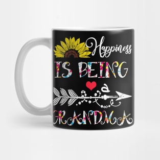 Happiness is being a grandma mothers day gift Mug